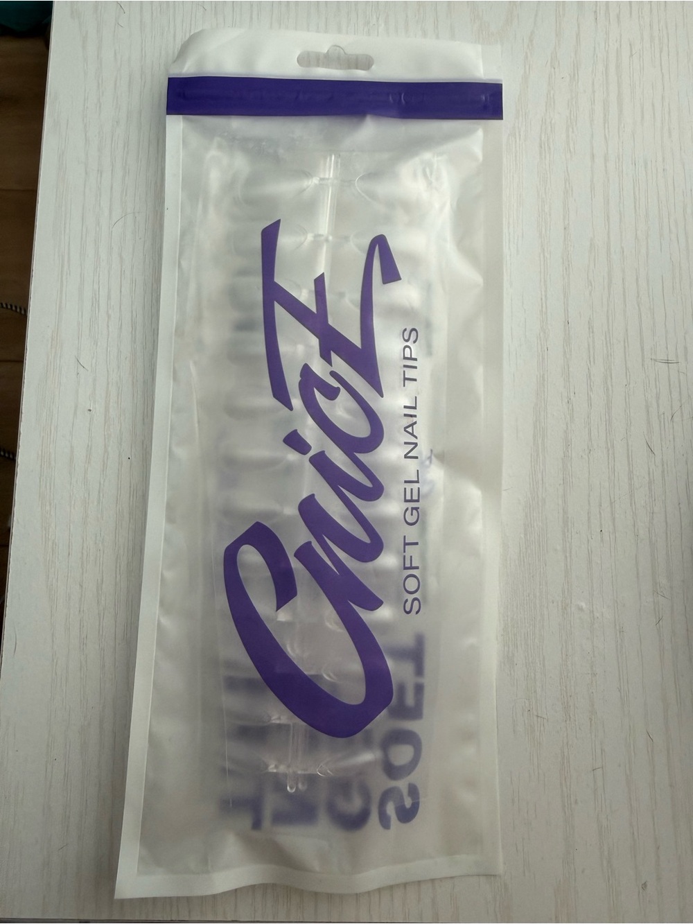 Soft Gel Nail Tips – Clear Full Cover – New
